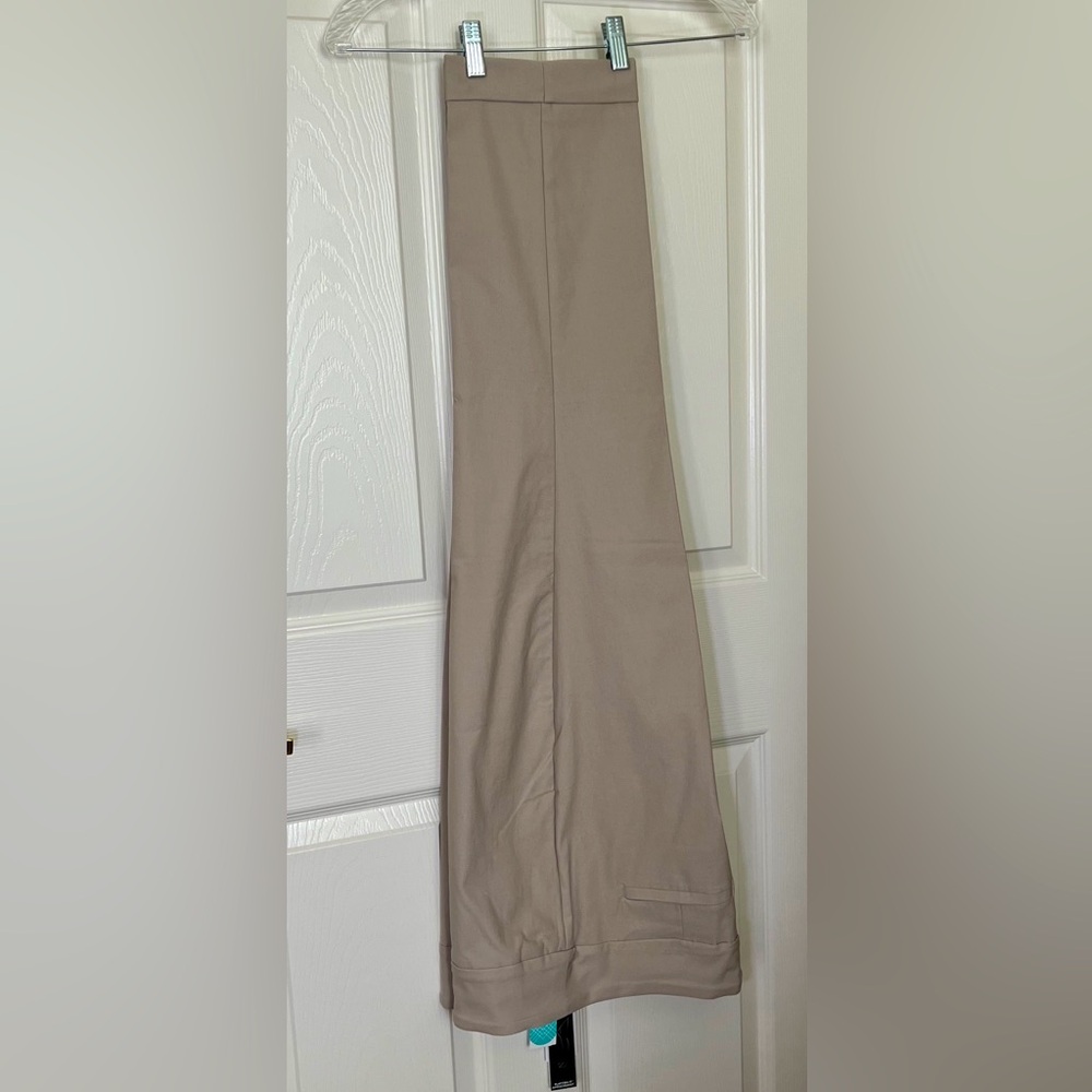 Tribal, size 16, tan, straight legged slacks